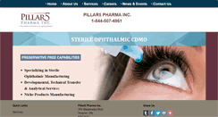 Desktop Screenshot of pillar5pharma.com