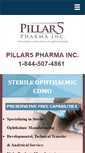 Mobile Screenshot of pillar5pharma.com